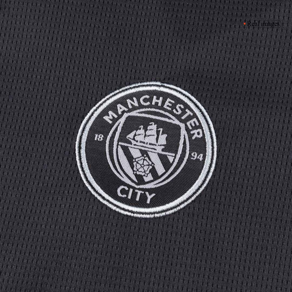 Manchester City Kinder Auswärtstrikot 3-teilig Set 2025/26