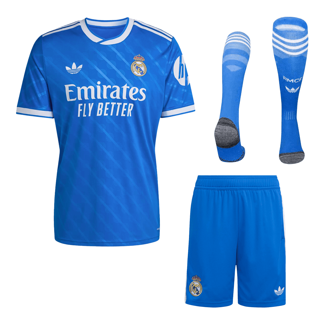 Real Madrid Herren Ausweichtrikot Fan Version 3-teilig 2025/26