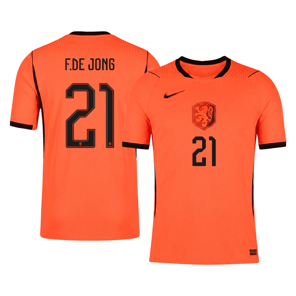 Netherlands Heimtrikot 2026 Spieler-Version F.DE JONG #21