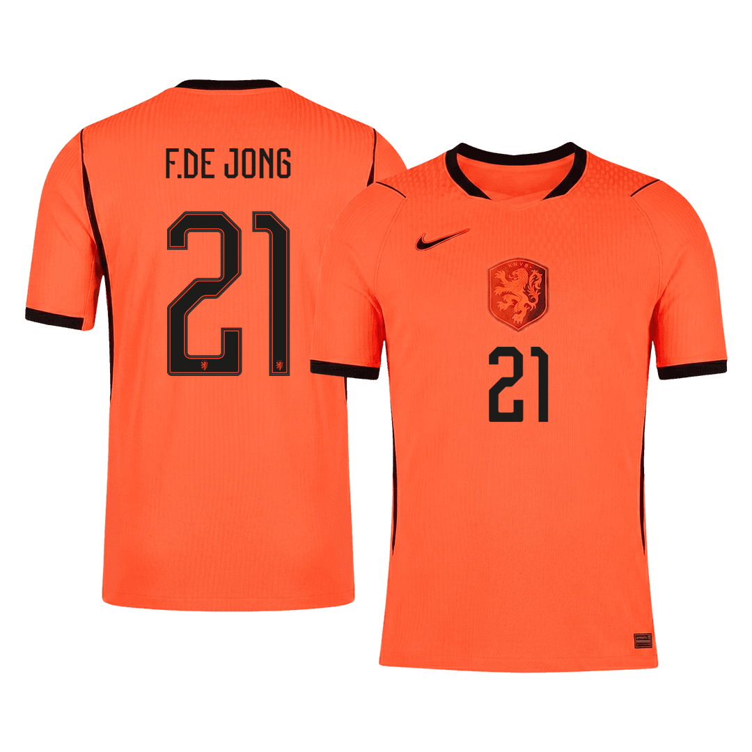 Netherlands Heimtrikot 2026 Spieler-Version F.DE JONG #21