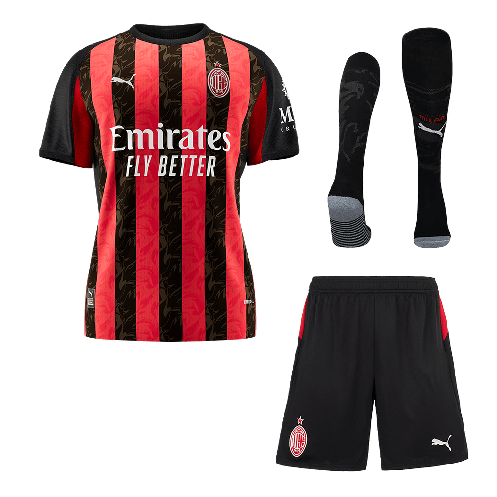 AC Milan Herren Heimtrikot Fan Version 3-teilig 2025/26