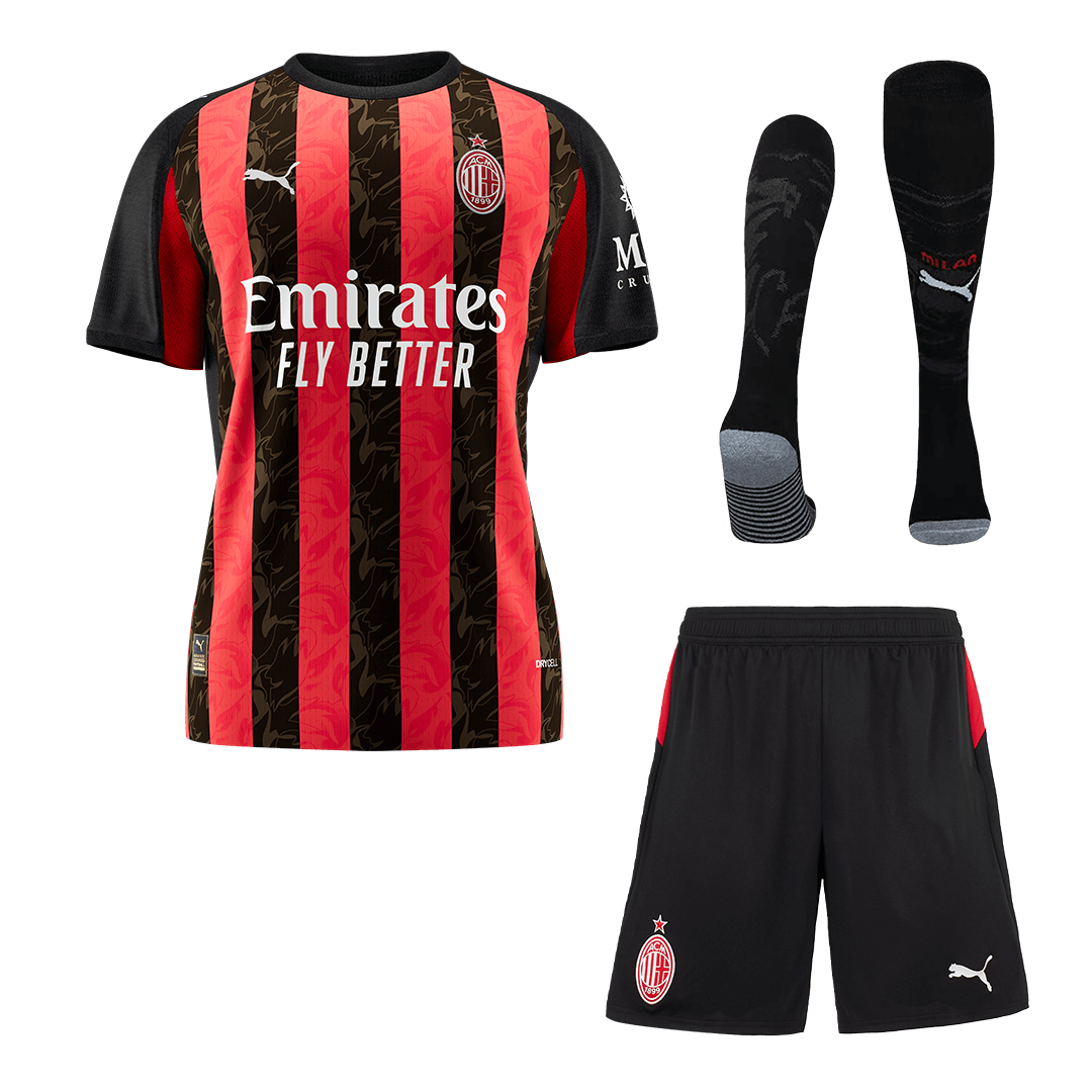 AC Milan Herren Heimtrikot Fan Version 3-teilig 2025/26