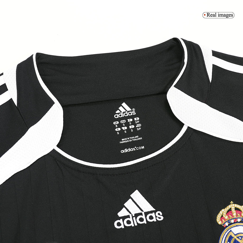 Real Madrid Retro Auswärtstrikot Langarm 2006/07 SERGIO RAMOS #4