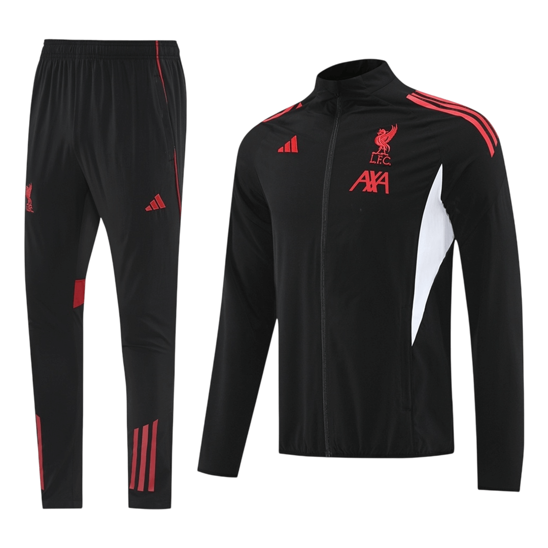Liverpool Trainingsjacke Set 2025/26 Schwarz