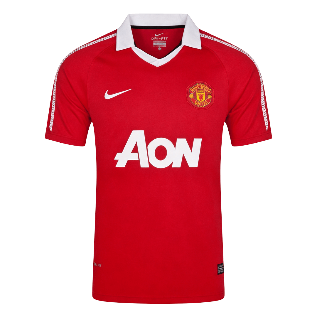 Manchester United Retro Heimtrikot 2010/11