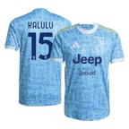 Juventus Auswärtstrikot 2025/26 Spieler-Version KALULU #15