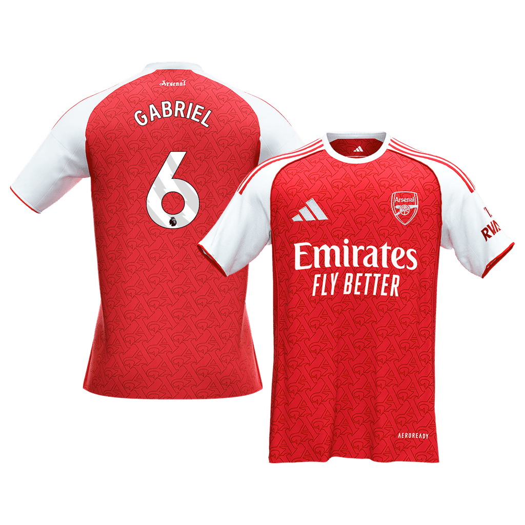 Arsenal Heimtrikot 2025/26 Fan-Version GABRIEL #6