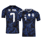 Argentinien Auswärtstrikot 2026 Fan-Version DE PAUL #7