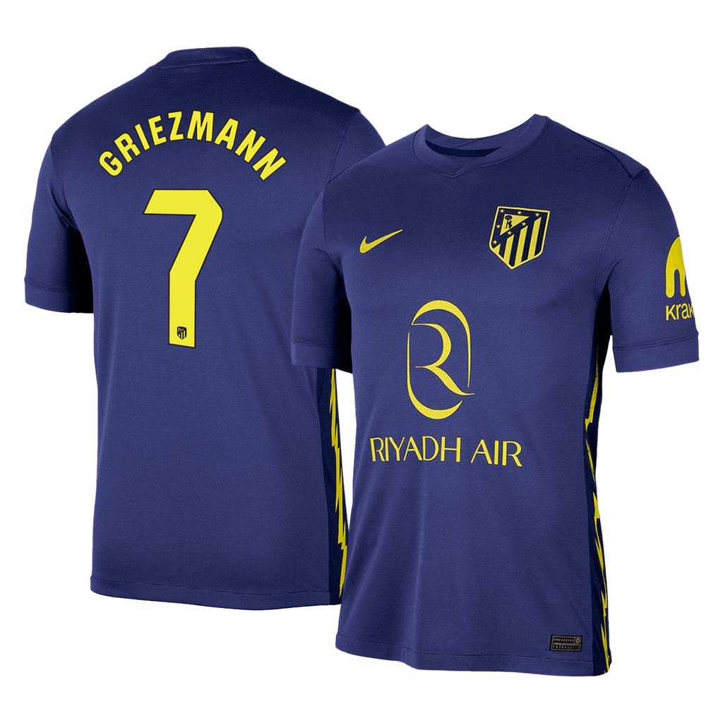 Atletico Madrid Auswärtstrikot 2025/26 Fan-Version GRIEZMANN #7