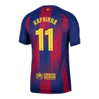 Barcelona Heimtrikot 2025/26 Spieler-Version RAPHINHA #11 UCL