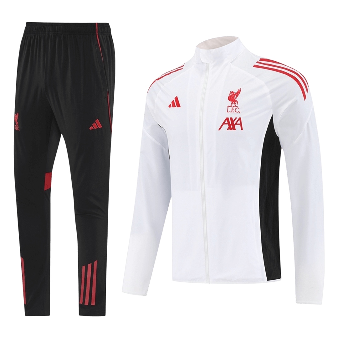 Liverpool Trainingsjacke Set 2025/26 Weiß