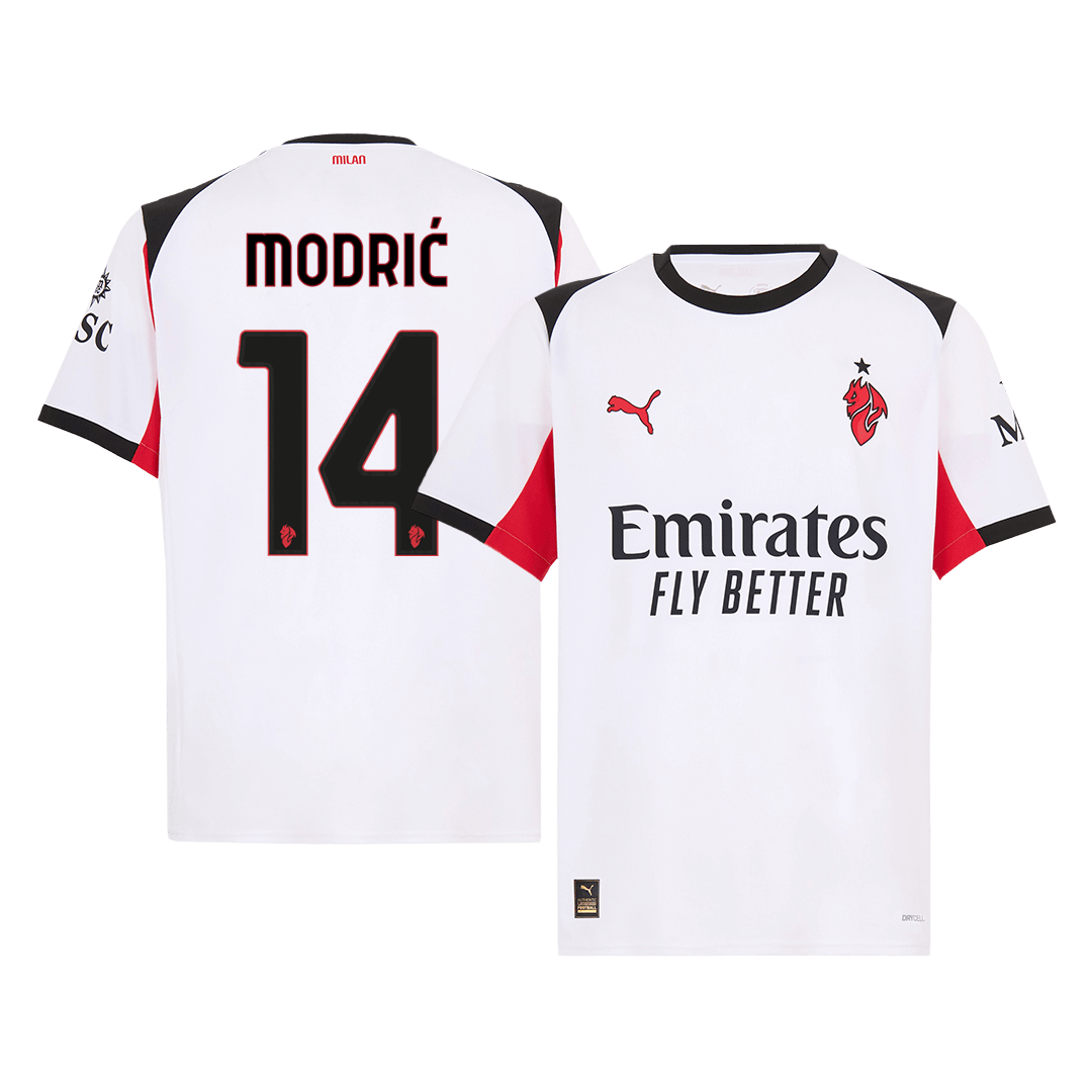 AC Milan Auswärtstrikot 2025/26 Fan-Version MODRIĆ #14