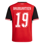 Österreich Heimtrikot 2026 Fan-Version BAUMGARTNER #19