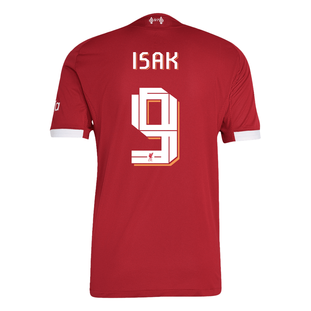 Liverpool Heimtrikot 2025/26 Spieler-Version ISAK #9 UCL