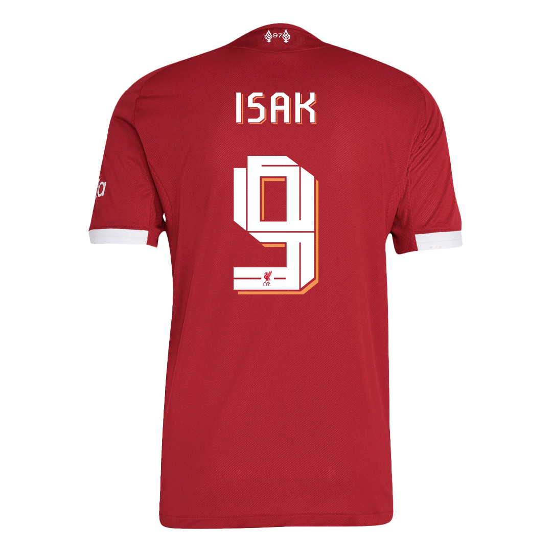 Liverpool Heimtrikot 2025/26 Spieler-Version ISAK #9 UCL