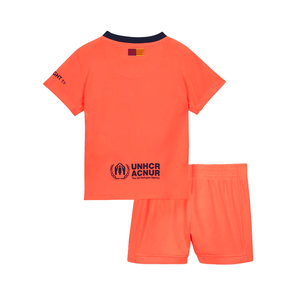 Barcelona Kinder Ausweichtrikot 2-teilig Set 2025/26