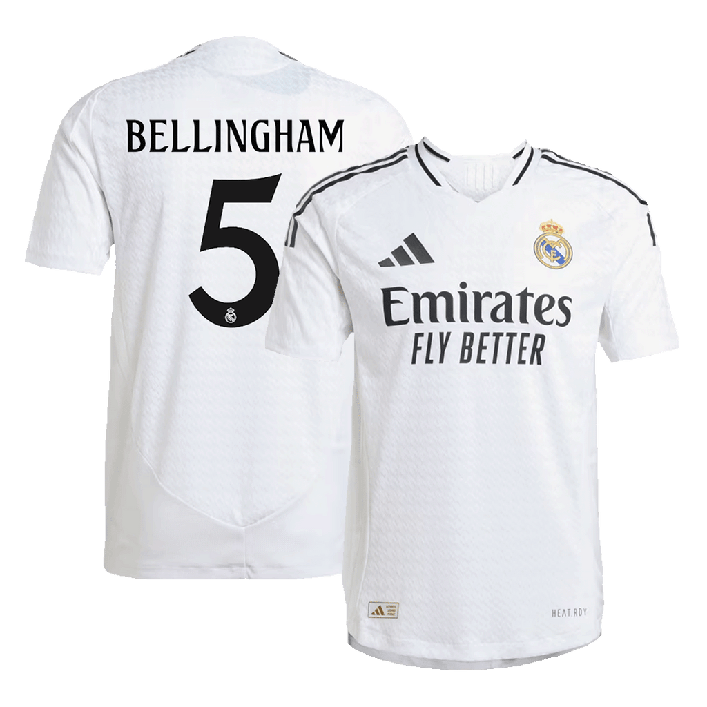 Real Madrid Heimtrikot 2024/25 Spieler-Version BELLINGHAM #5