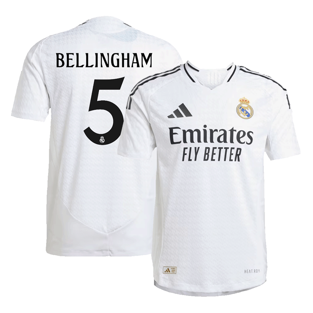 Real Madrid Heimtrikot 2024/25 Spieler-Version BELLINGHAM #5