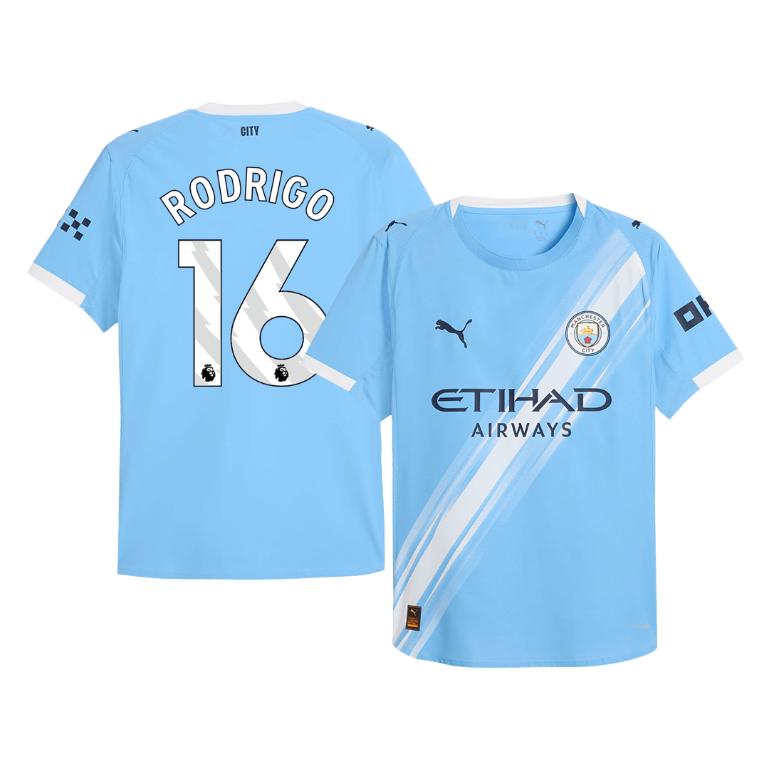 Manchester City Heimtrikot 2025/26 Spieler-Version RODRIGO #16
