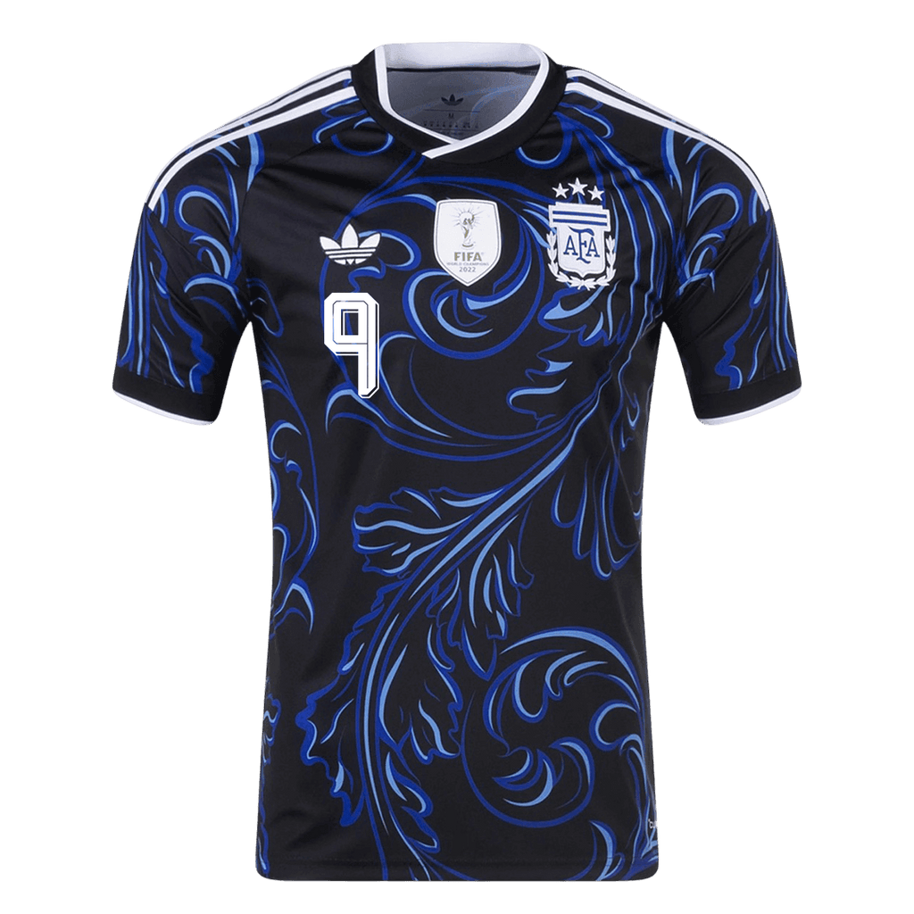 Argentinien Auswärtstrikot 2026 Fan-Version J. ÁLVAREZ #9