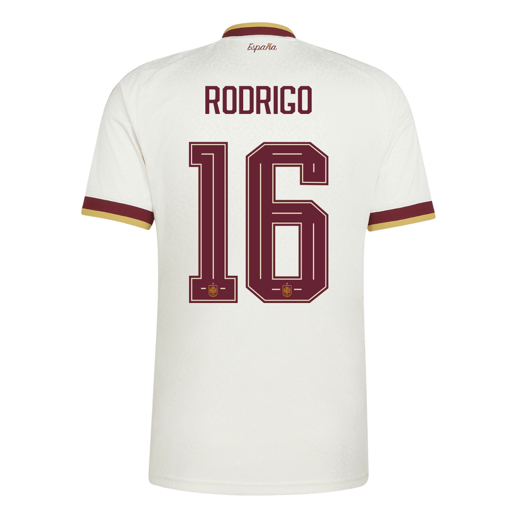 Spain Auswärtstrikot 2026 Fan-Version RODRIGO #16