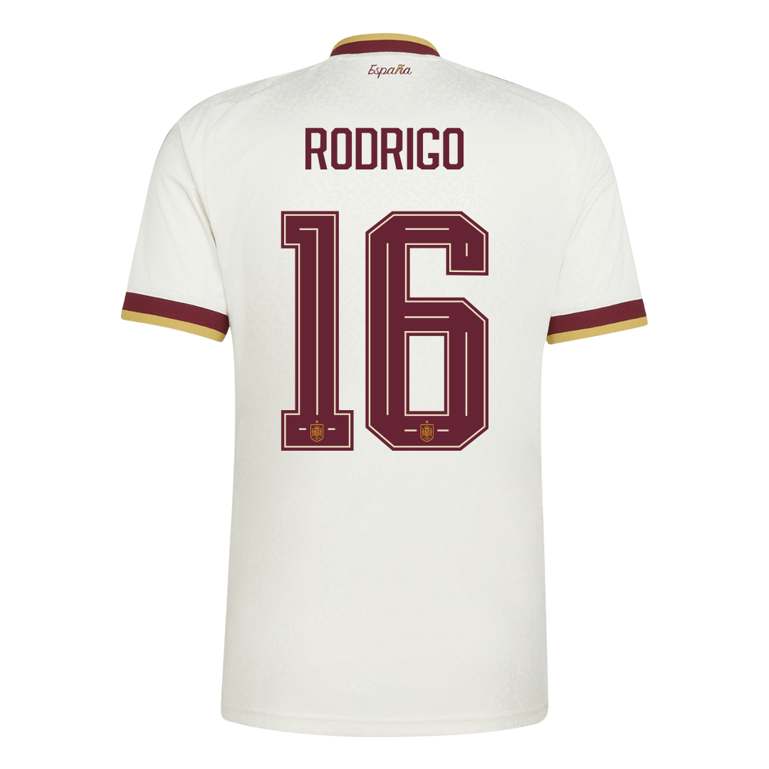 Spain Auswärtstrikot 2026 Fan-Version RODRIGO #16