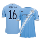Manchester City Heimtrikot 2025/26 Fan-Version RODRIGO #16 Klub-WM