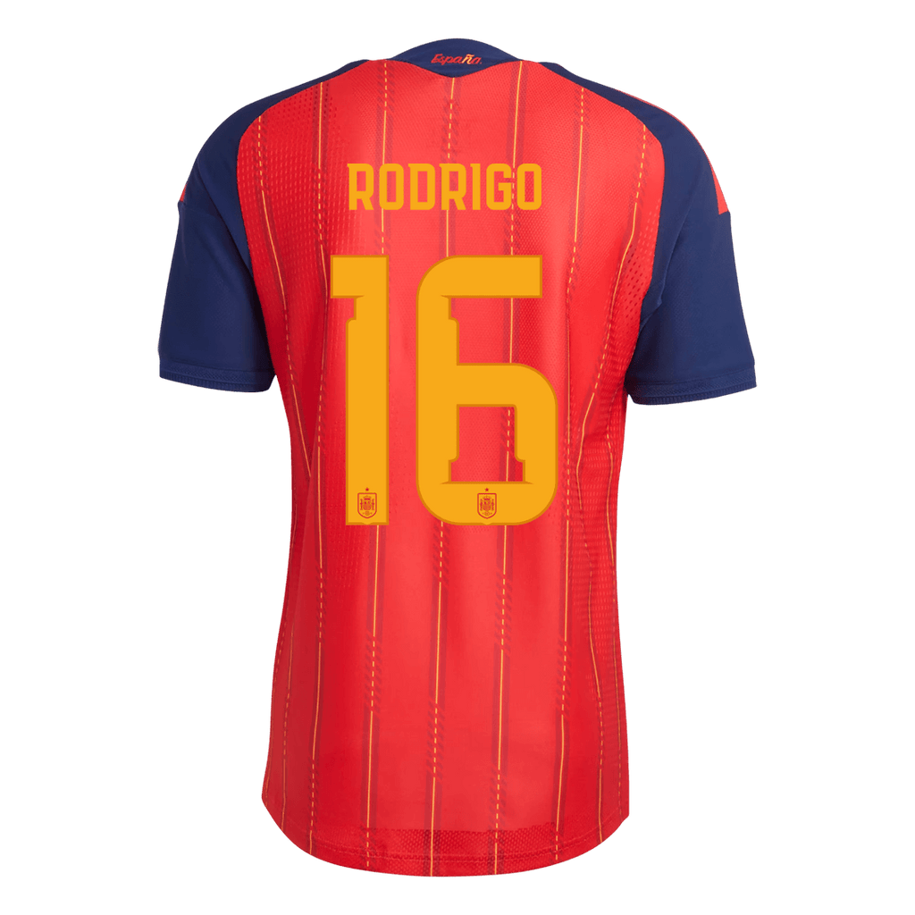 Spain Heimtrikot 2026 Spieler-Version RODRIGO #16