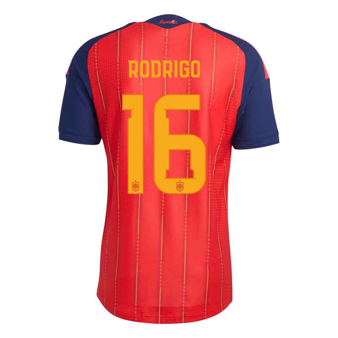 Spain Heimtrikot 2026 Spieler-Version RODRIGO #16