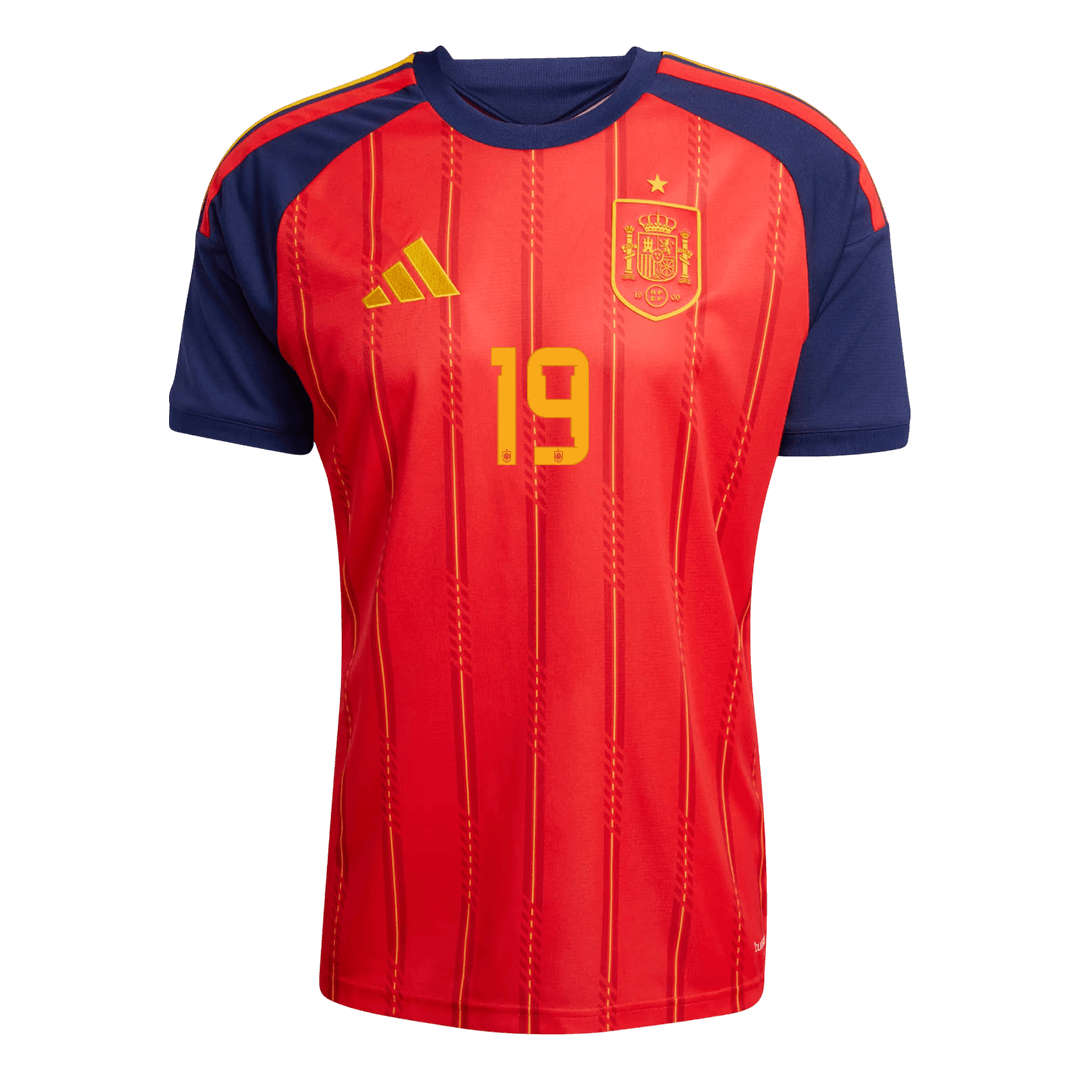 Spain Heimtrikot 2026 Fan-Version LAMINE YAMAL #19