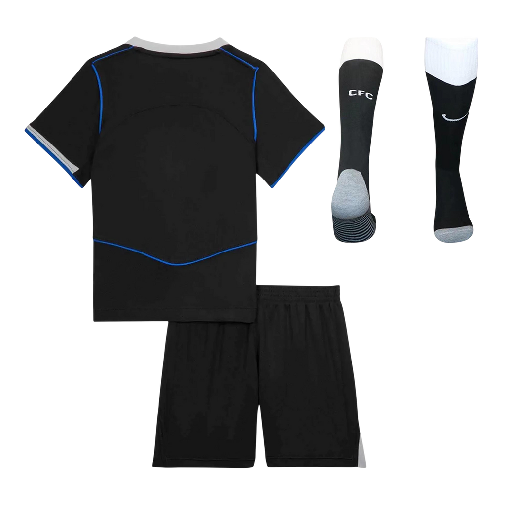 Chelsea Kinder Ausweichtrikot 3-teilig Set 2025/26