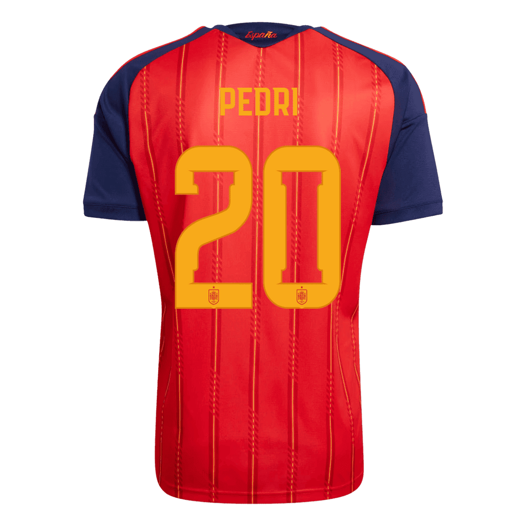 Spain Heimtrikot 2026 Fan-Version PEDRI #20