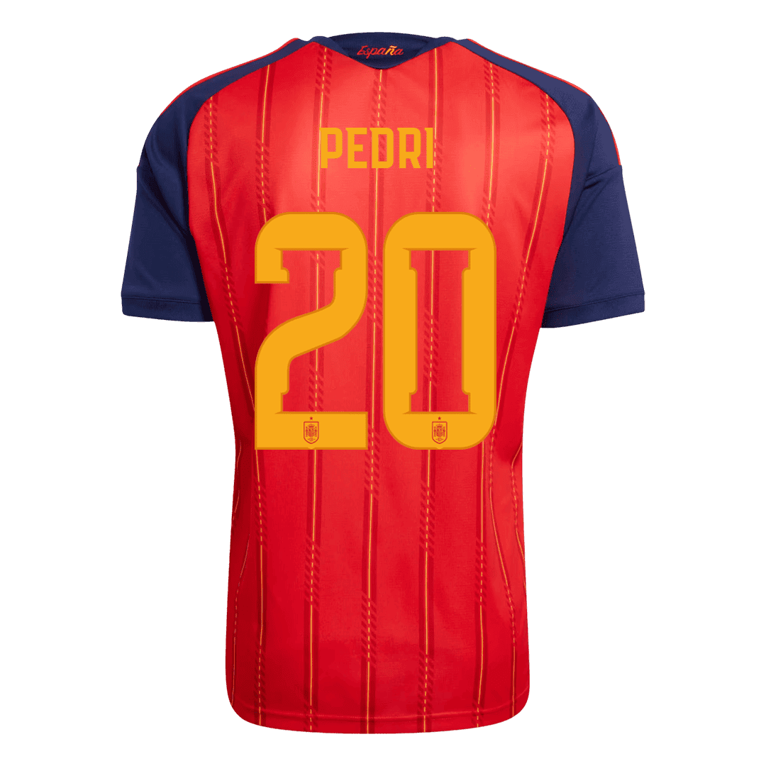 Spain Heimtrikot 2026 Fan-Version PEDRI #20
