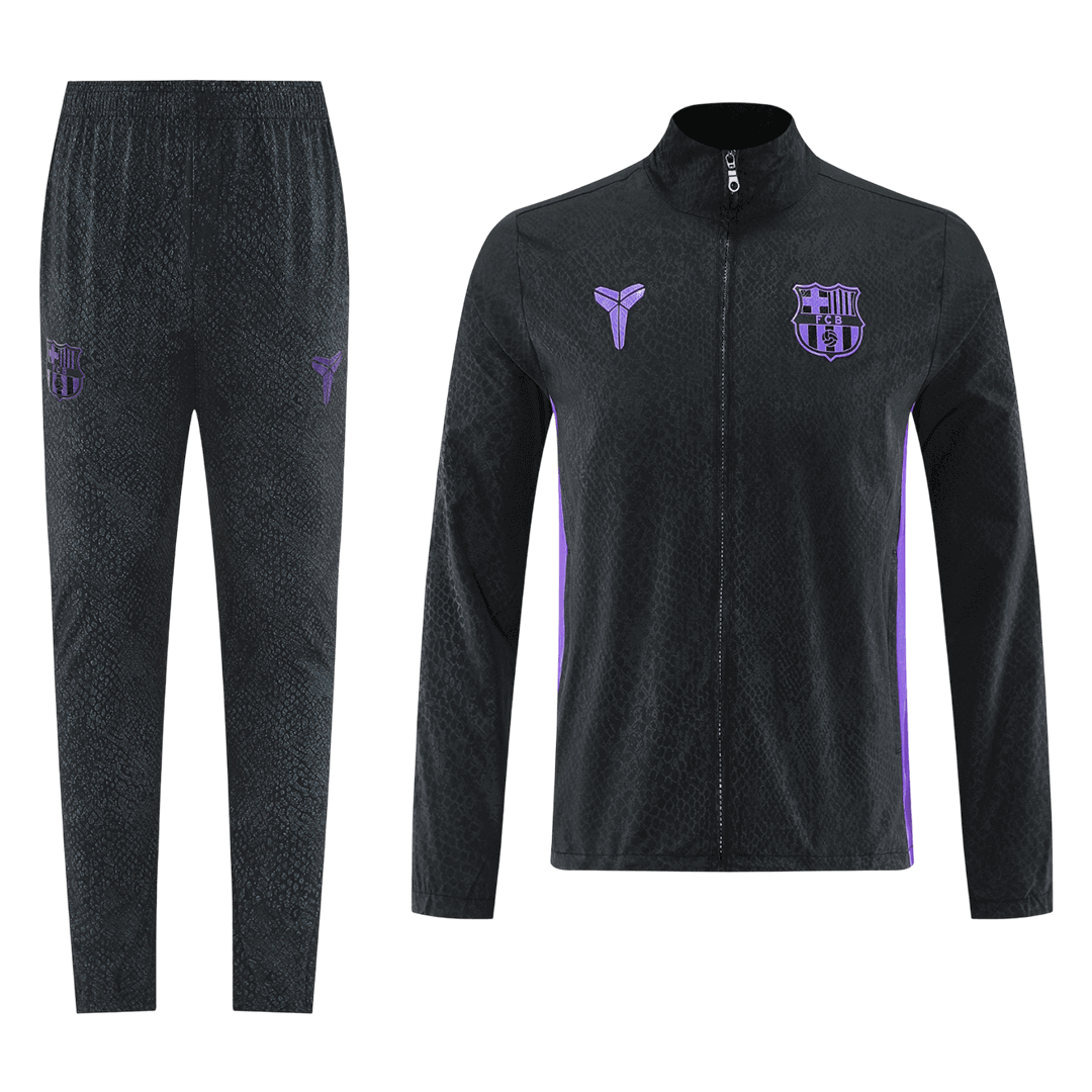 Barcelona Trainingsjacke Set 2025/26 Schwarz