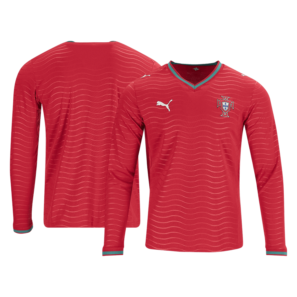 Portugal Heimtrikot Langarm 2026 Spieler-Version