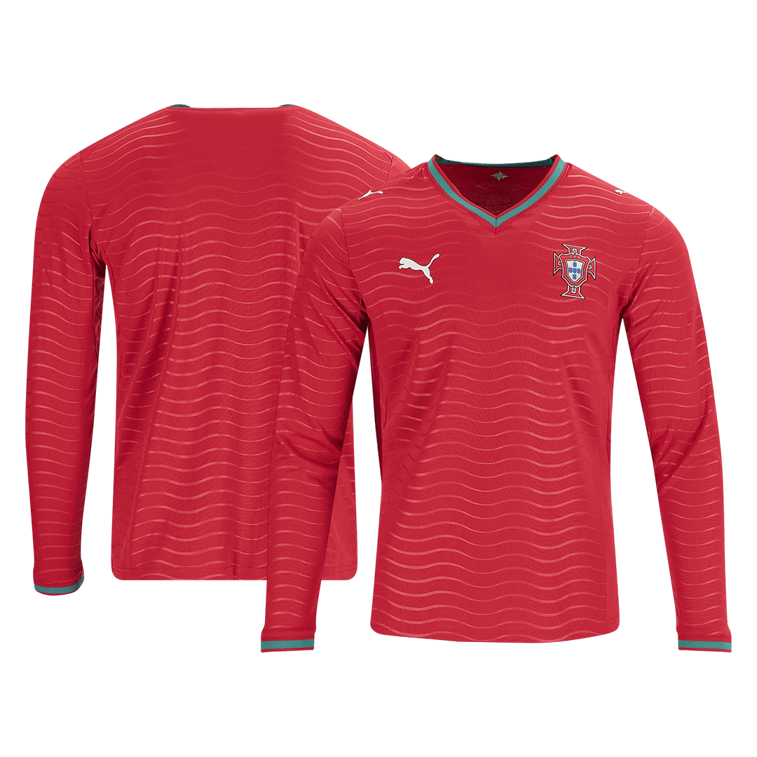 Portugal Heimtrikot Langarm 2026 Spieler-Version