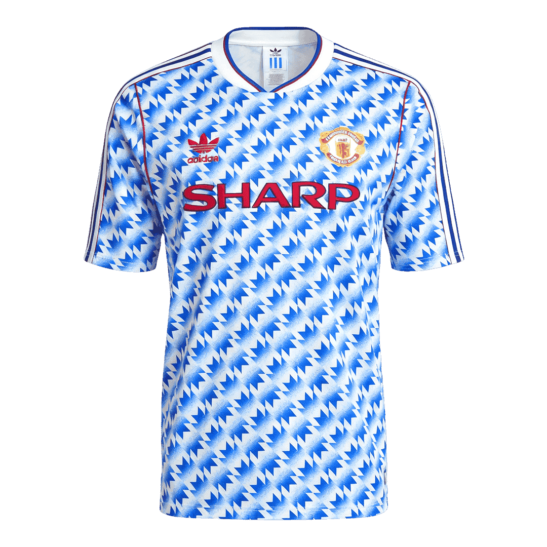 Manchester United Retro Auswärtstrikot 1990/92
