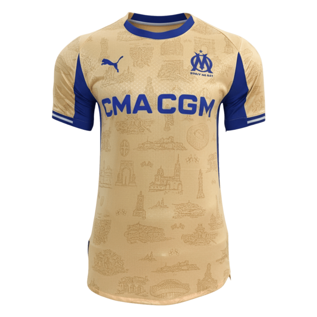 Marseille Viertes Trikot 2025/26 Spieler-Version