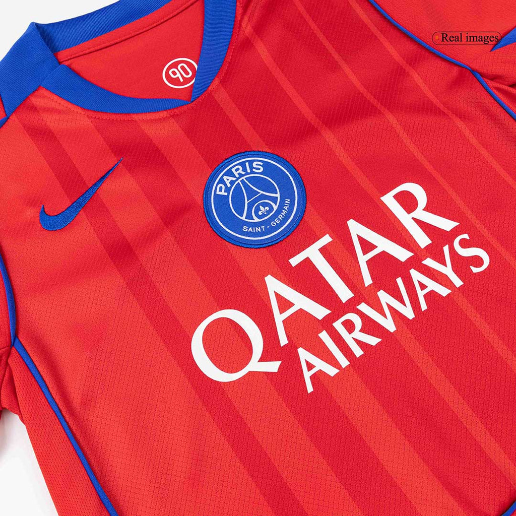 PSG Kinder Ausweichtrikot 2-teilig Set 2025/26