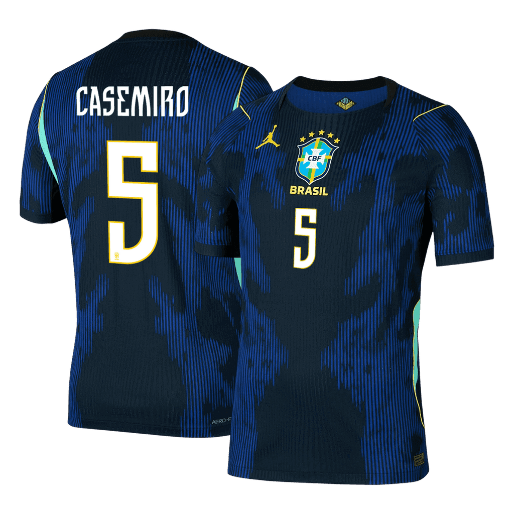 Brazil Auswärtstrikot 2026 Spieler-Version CASEMIRO #5