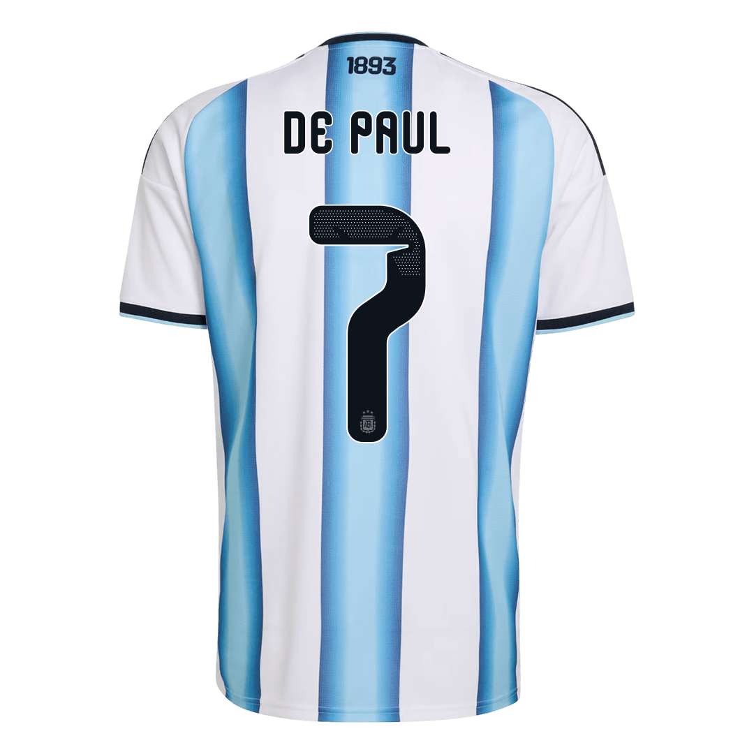 Argentinien Heimtrikot 2026 Fan-Version DE PAUL #7