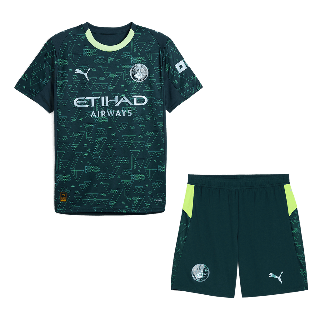 Manchester City Herren Viertes Trikot Fan Version 2-teilig 2025/26