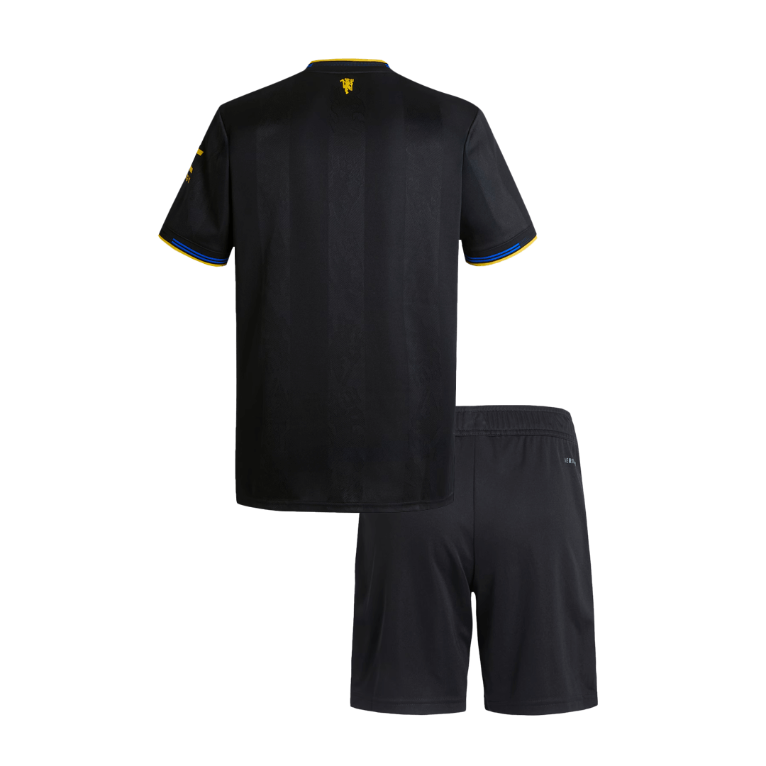 Manchester United Kinder Ausweichtrikot 2-teilig Set 2025/26