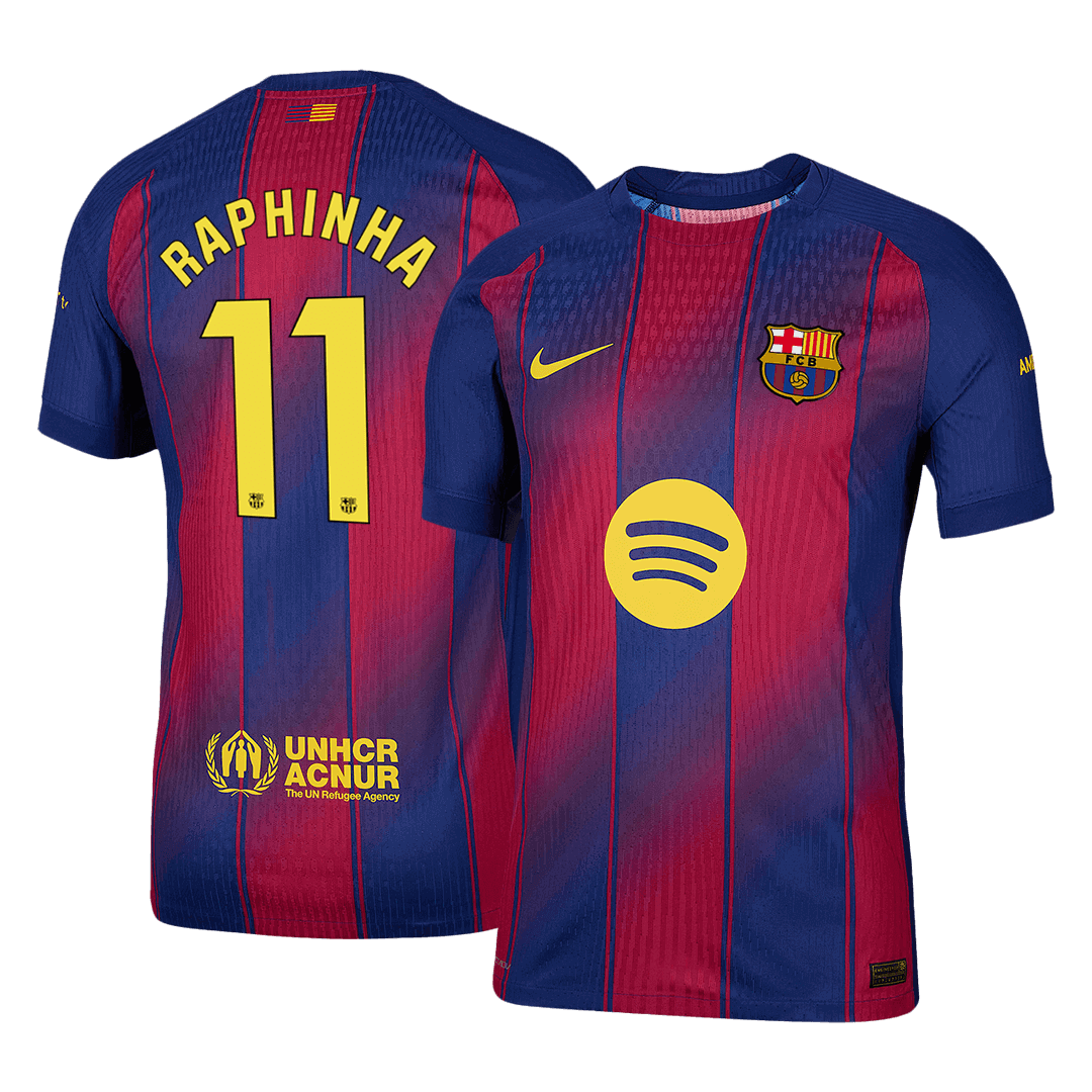 Barcelona Heimtrikot 2025/26 Spieler-Version RAPHINHA #11