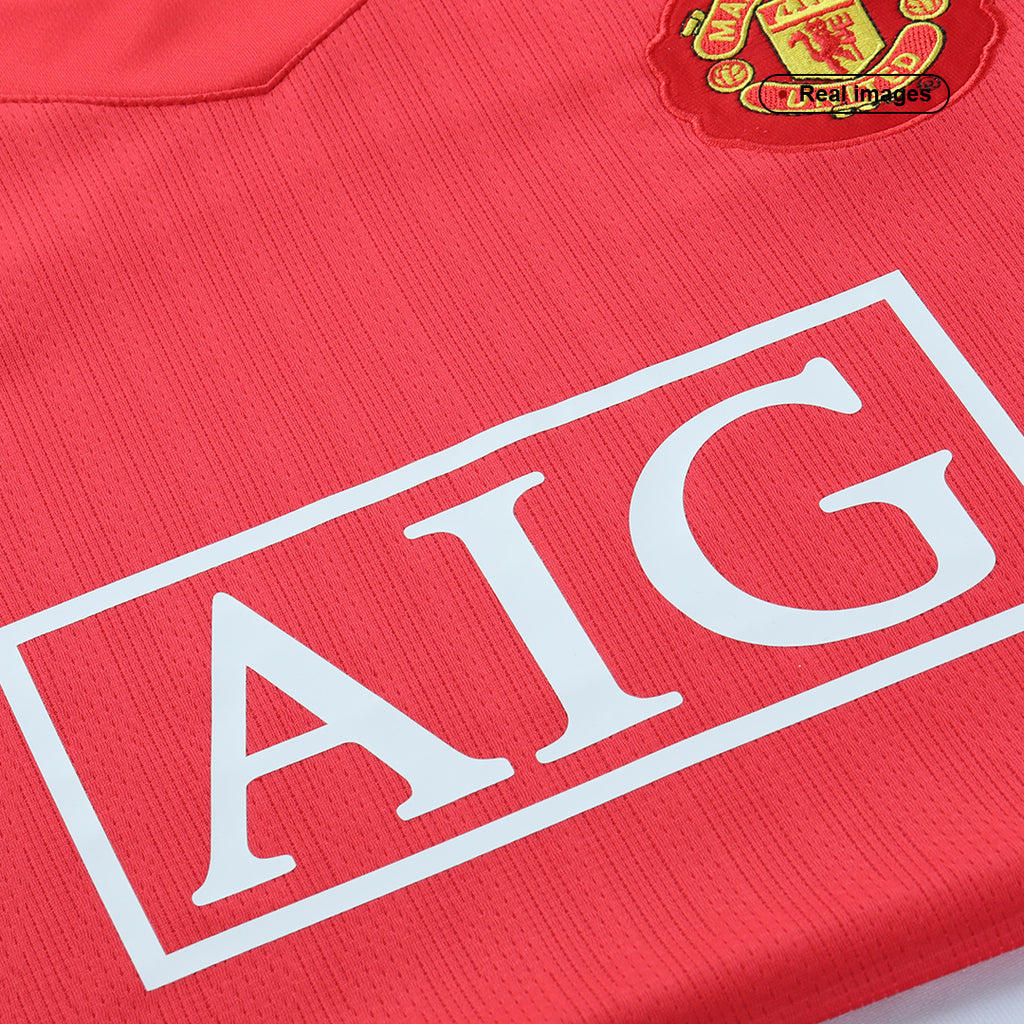 Manchester United Retro Heimtrikot 2007/08 RONALDO #7