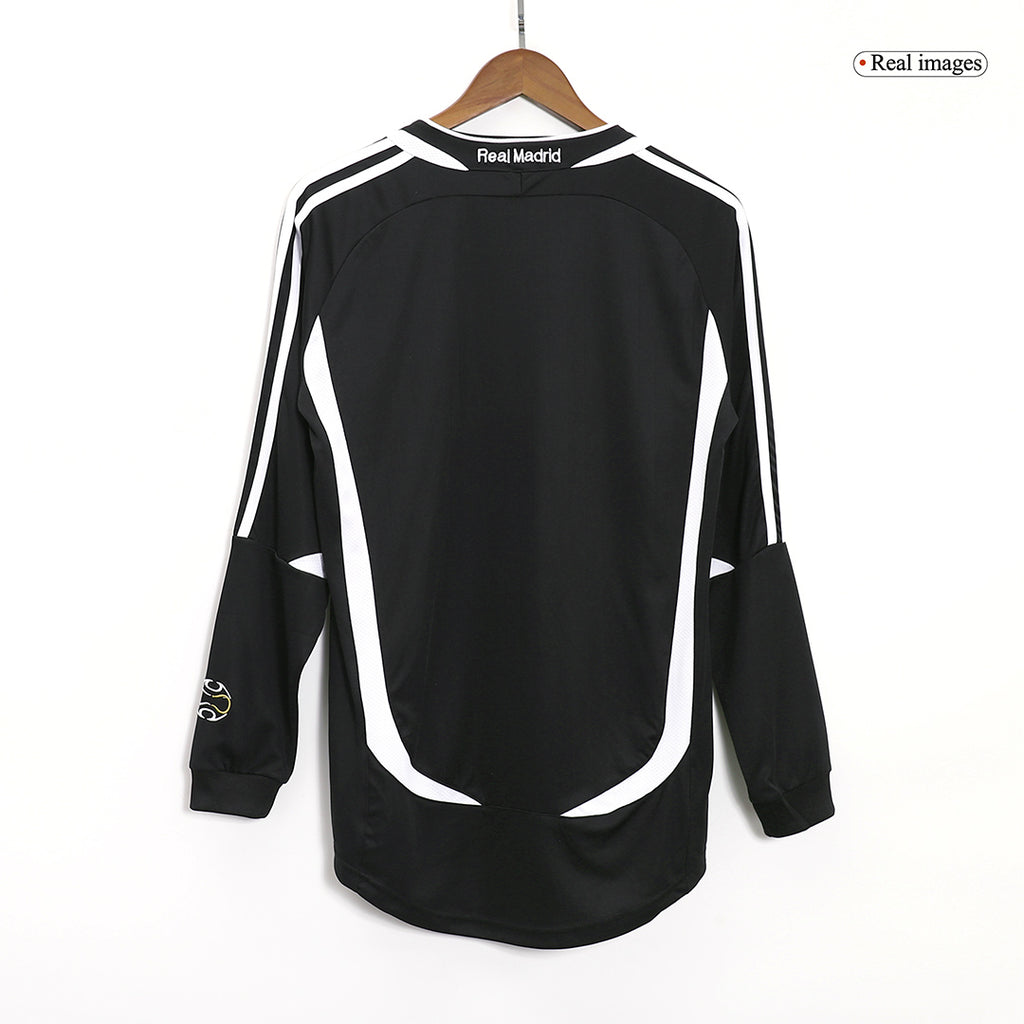 Real Madrid Retro Auswärtstrikot Langarm 2006/07
