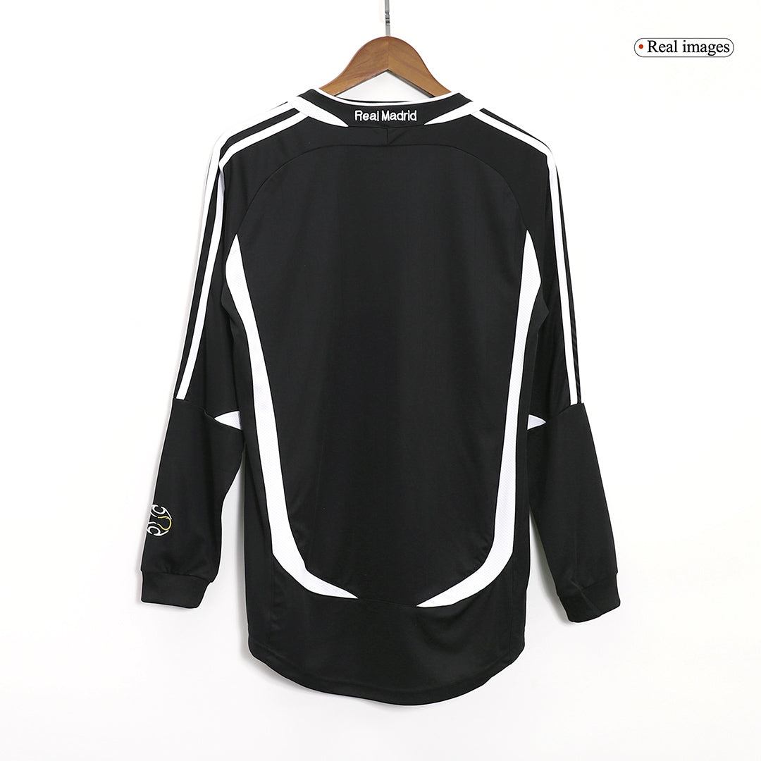 Real Madrid Retro Auswärtstrikot Langarm 2006/07
