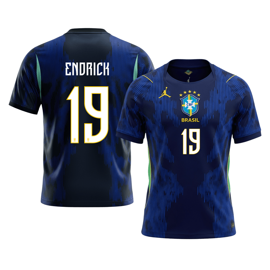 Brazil Auswärtstrikot 2026 Fan-Version ENDRICK #19