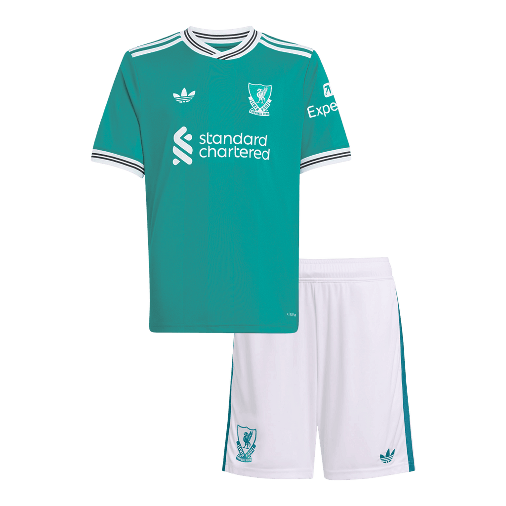Liverpool Kinder Ausweichtrikot 2-teilig Set 2025/26