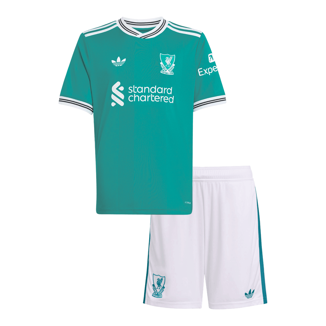 Liverpool Kinder Ausweichtrikot 2-teilig Set 2025/26